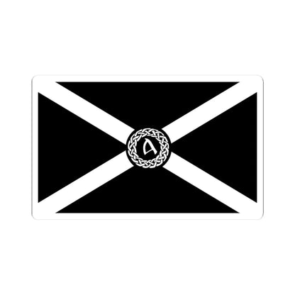 Siol nan Gaidheal Flag (Scotland) STICKER Vinyl Kiss-Cut Decal 3 Inch White - The Sticker Space