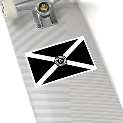 Siol nan Gaidheal Flag (Scotland) STICKER Vinyl Kiss-Cut Decal - The Sticker Space