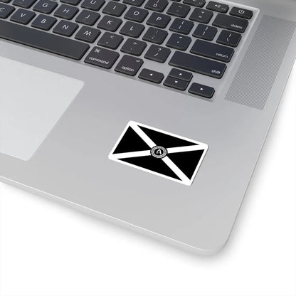 Siol nan Gaidheal Flag (Scotland) STICKER Vinyl Kiss-Cut Decal - The Sticker Space