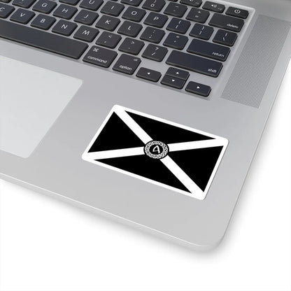 Siol nan Gaidheal Flag (Scotland) STICKER Vinyl Kiss-Cut Decal - The Sticker Space
