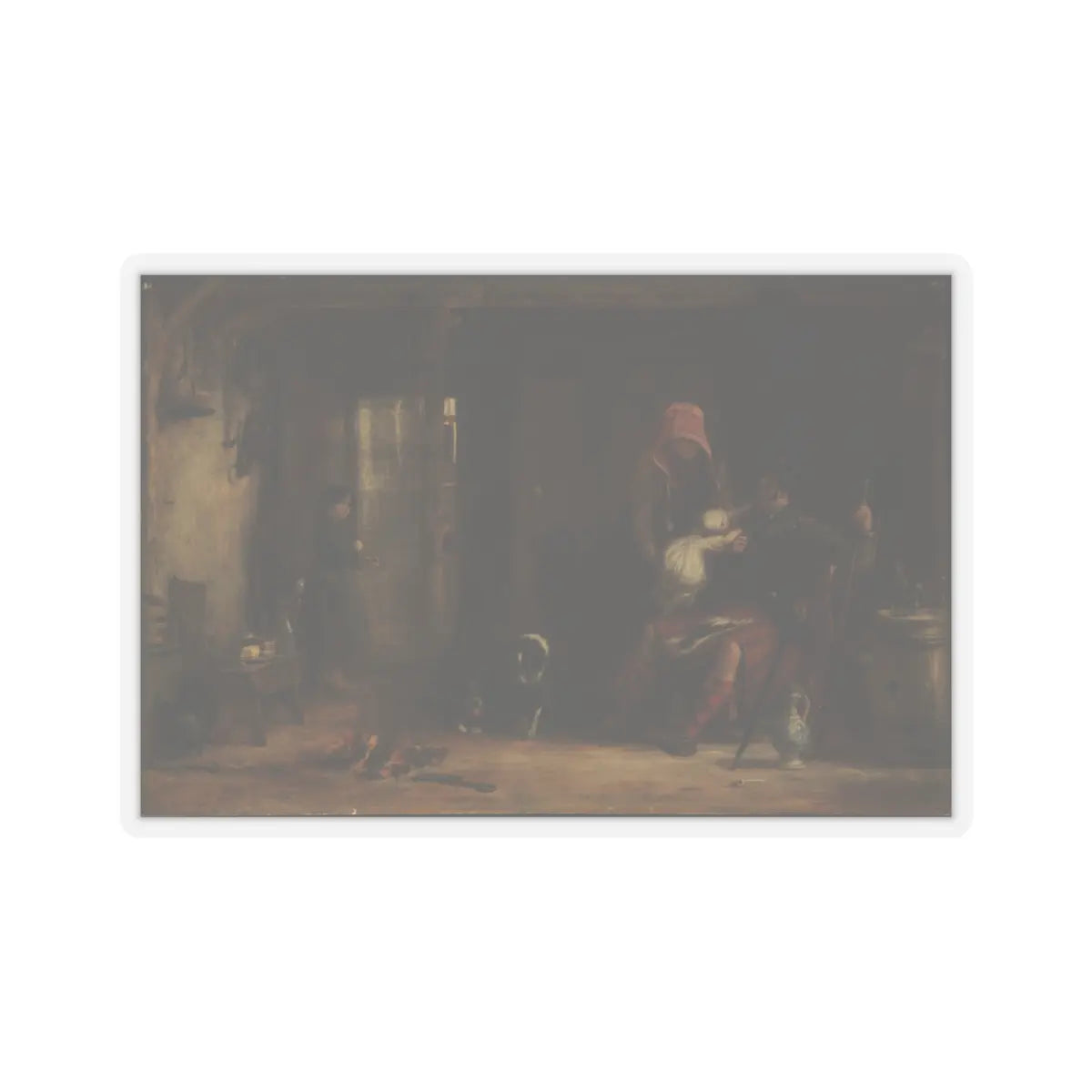 SKU:TSS-STICK-SRDVD-6X6 Sizes:6" × 6" Types:Transparent