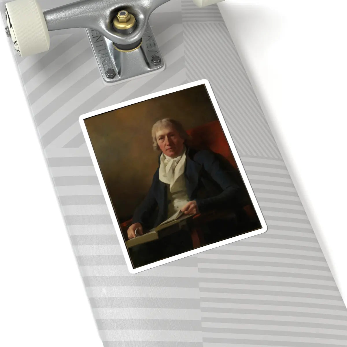 SKU:TSS-STICK-SRHNR-6X6-3 Sizes:6" × 6" Types:White