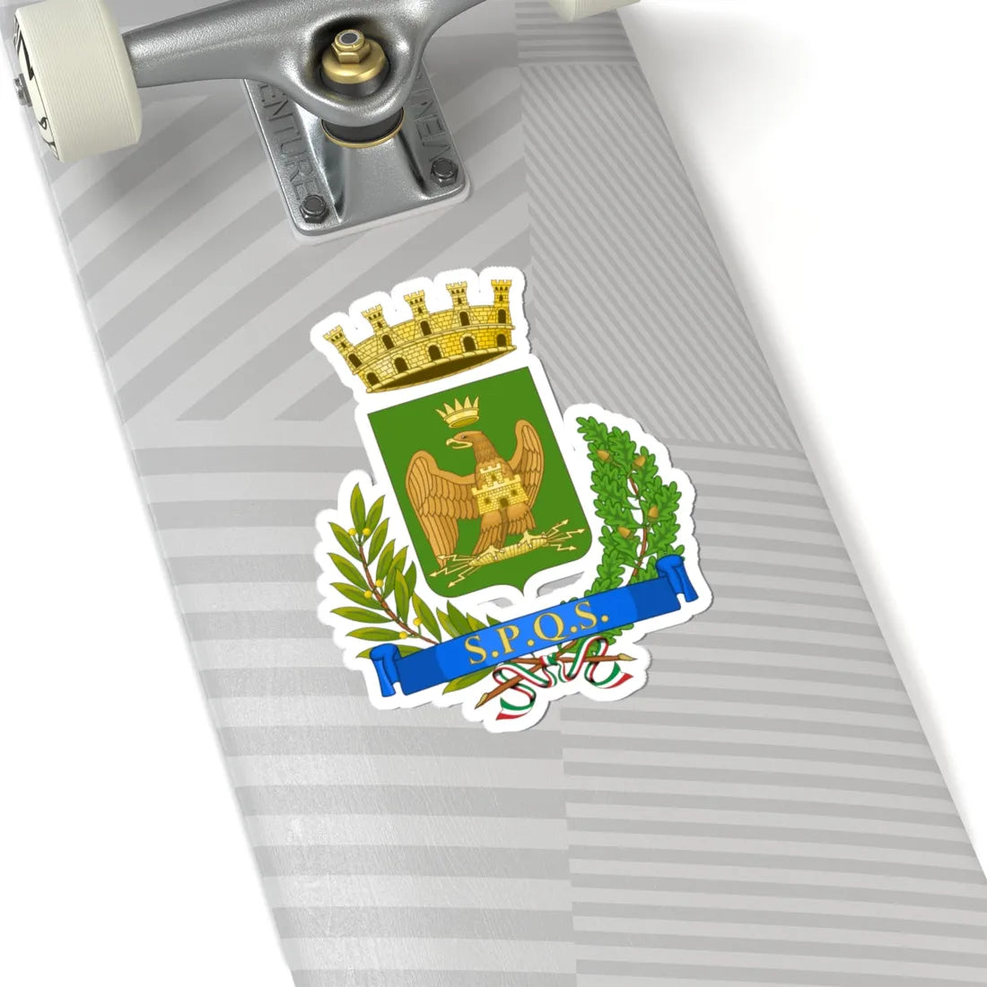 Siracusa-Stemma (Italy) (Coat of Arms) STICKER Vinyl Kiss-Cut Decal - The Sticker Space