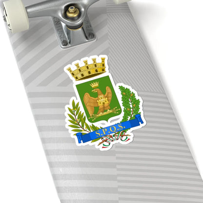 Siracusa-Stemma (Italy) (Coat of Arms) STICKER Vinyl Kiss-Cut Decal - The Sticker Space