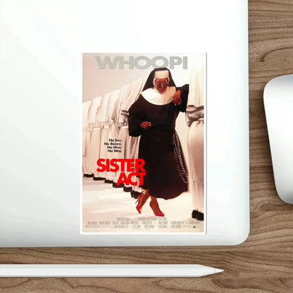 Sister Act 1992 Movie Poster STICKER Vinyl Die-Cut Decal - The Sticker Space