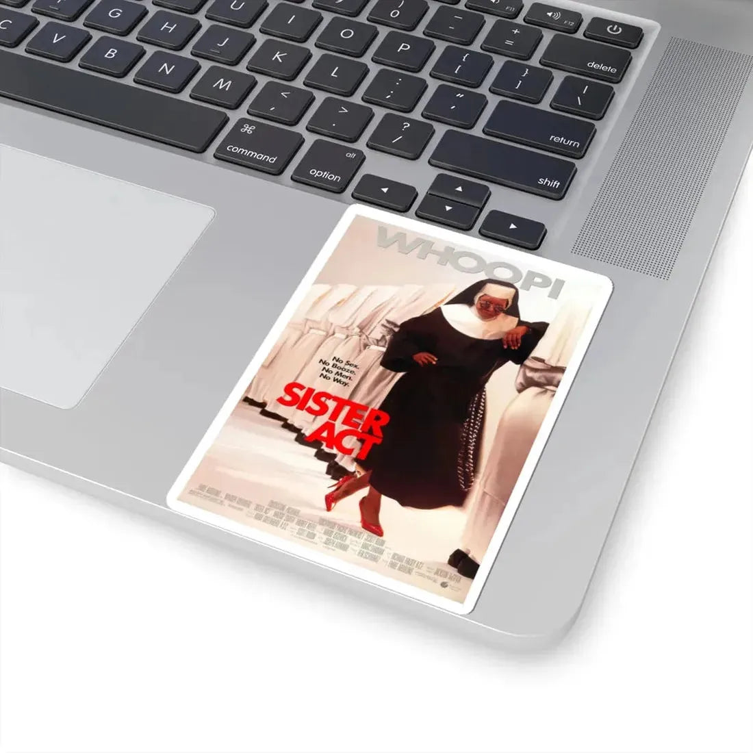 Sister Act 1992 Movie Poster - STICKER Vinyl Kiss-Cut Decal - The Sticker Space