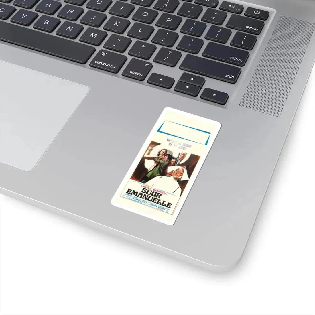 SISTER EMANUELLE 1977 Movie Poster - STICKER Vinyl Kiss-Cut Decal - The Sticker Space