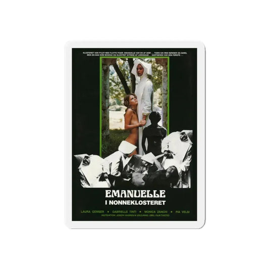 SISTER EMANUELLE (2) 1977 Movie Poster - Refrigerator Magnet 6 Inch - The Sticker Space