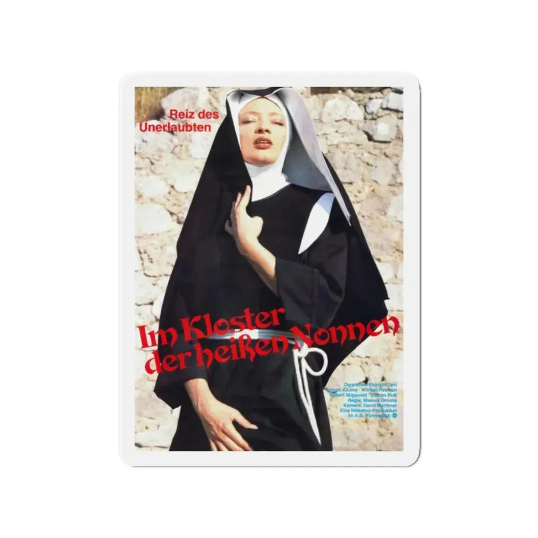 SISTER LUNA 1979 Movie Poster - Refrigerator Magnet 2 Inch - The Sticker Space