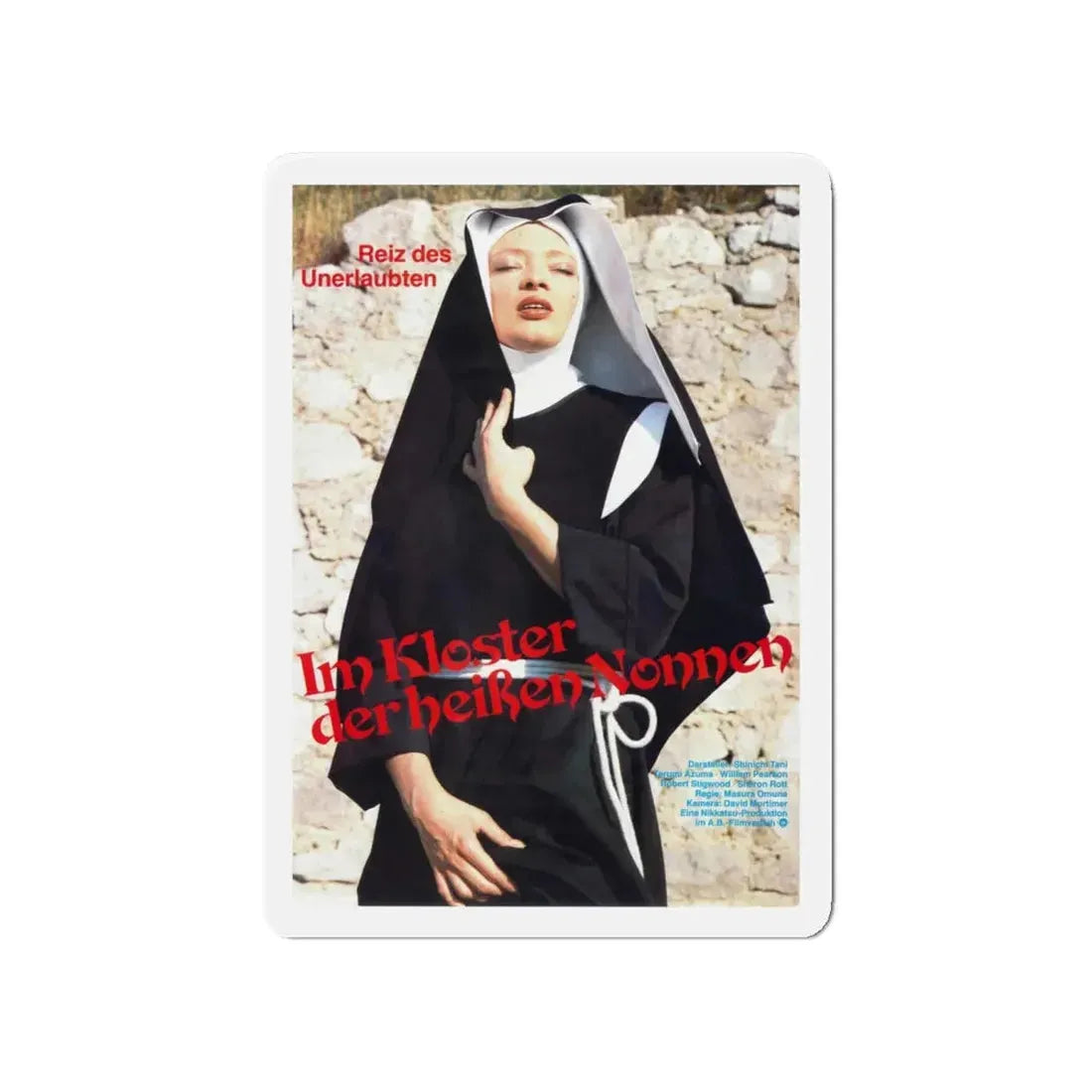 SISTER LUNA 1979 Movie Poster - Refrigerator Magnet 4 Inch - The Sticker Space