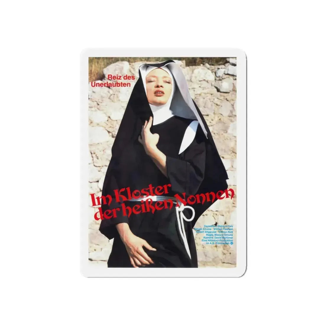 SISTER LUNA 1979 Movie Poster - Refrigerator Magnet 5 Inch - The Sticker Space