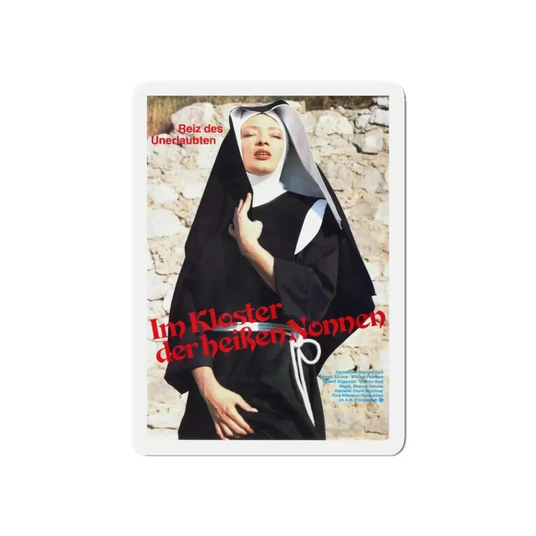 SISTER LUNA 1979 Movie Poster - Refrigerator Magnet 6 Inch - The Sticker Space