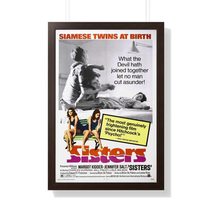 SISTERS 1972 - Framed Movie Poster-20" x 30"-The Sticker Space