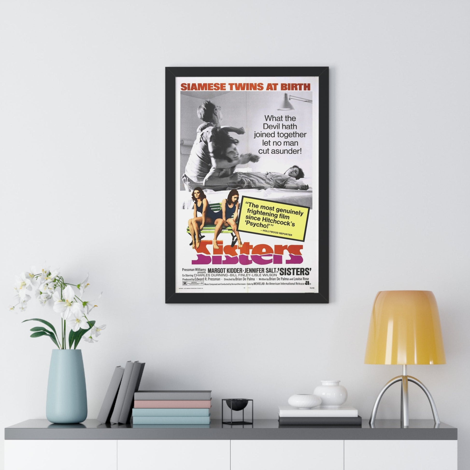 SISTERS 1972 - Framed Movie Poster-The Sticker Space