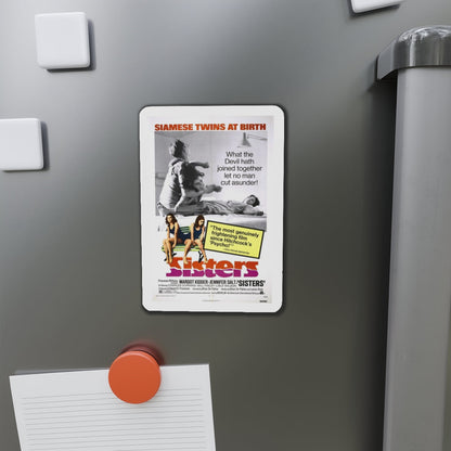 SISTERS 1972 Movie Poster - Refrigerator Magnet-The Sticker Space