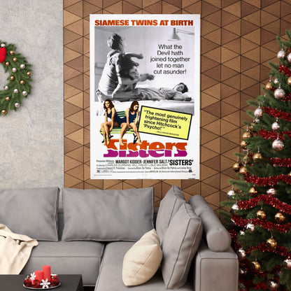 SISTERS 1972 - Paper Movie Poster-The Sticker Space