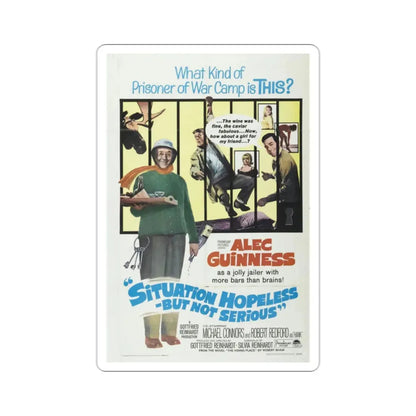 Situation Hopeless But Not Serious 1965 Movie Poster STICKER Vinyl Die-Cut Decal 2 Inch - The Sticker Space
