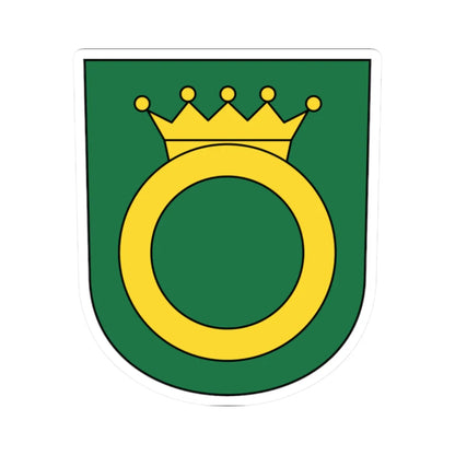 Sitzberg coat of arms (Switzerland) (Coat of Arms) STICKER Vinyl Kiss-Cut Decal 2 Inch White - The Sticker Space