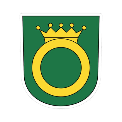 Sitzberg coat of arms (Switzerland) (Coat of Arms) STICKER Vinyl Kiss-Cut Decal 3 Inch White - The Sticker Space