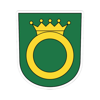 Sitzberg coat of arms (Switzerland) (Coat of Arms) STICKER Vinyl Kiss-Cut Decal 6 Inch White - The Sticker Space