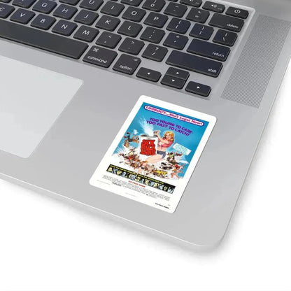 SIXPACK ANNIE 1975 Movie Poster - STICKER Vinyl Kiss-Cut Decal - The Sticker Space