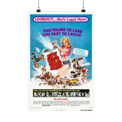 SIXPACK ANNIE 1975 - Paper Movie Poster - The Sticker Space