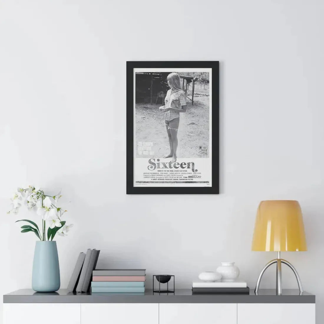 SIXTEEN 1972 - Framed Movie Poster - The Sticker Space