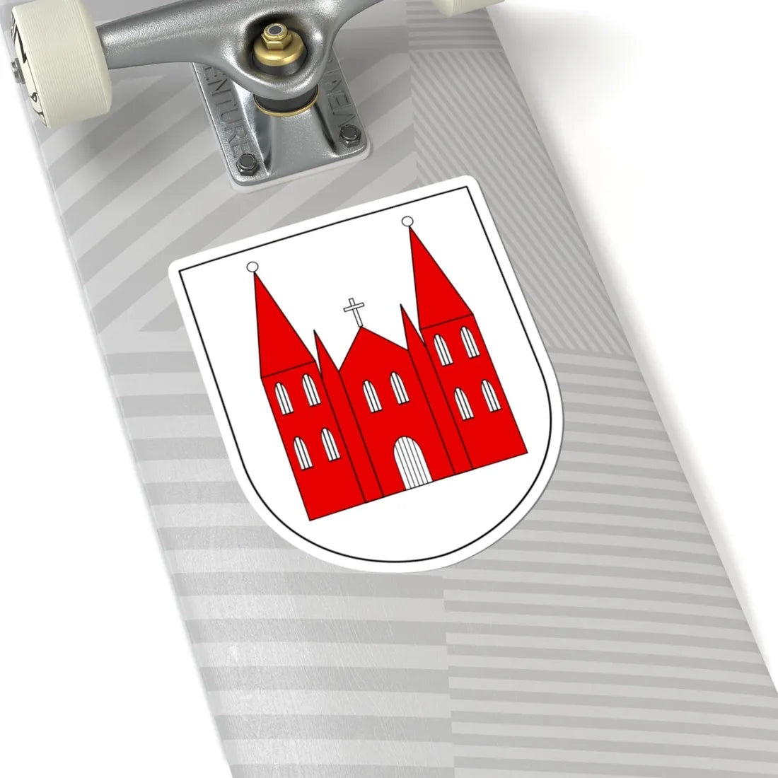 Skara City Arms (Sweden) (Coat of Arms) STICKER Vinyl Kiss-Cut Decal - The Sticker Space