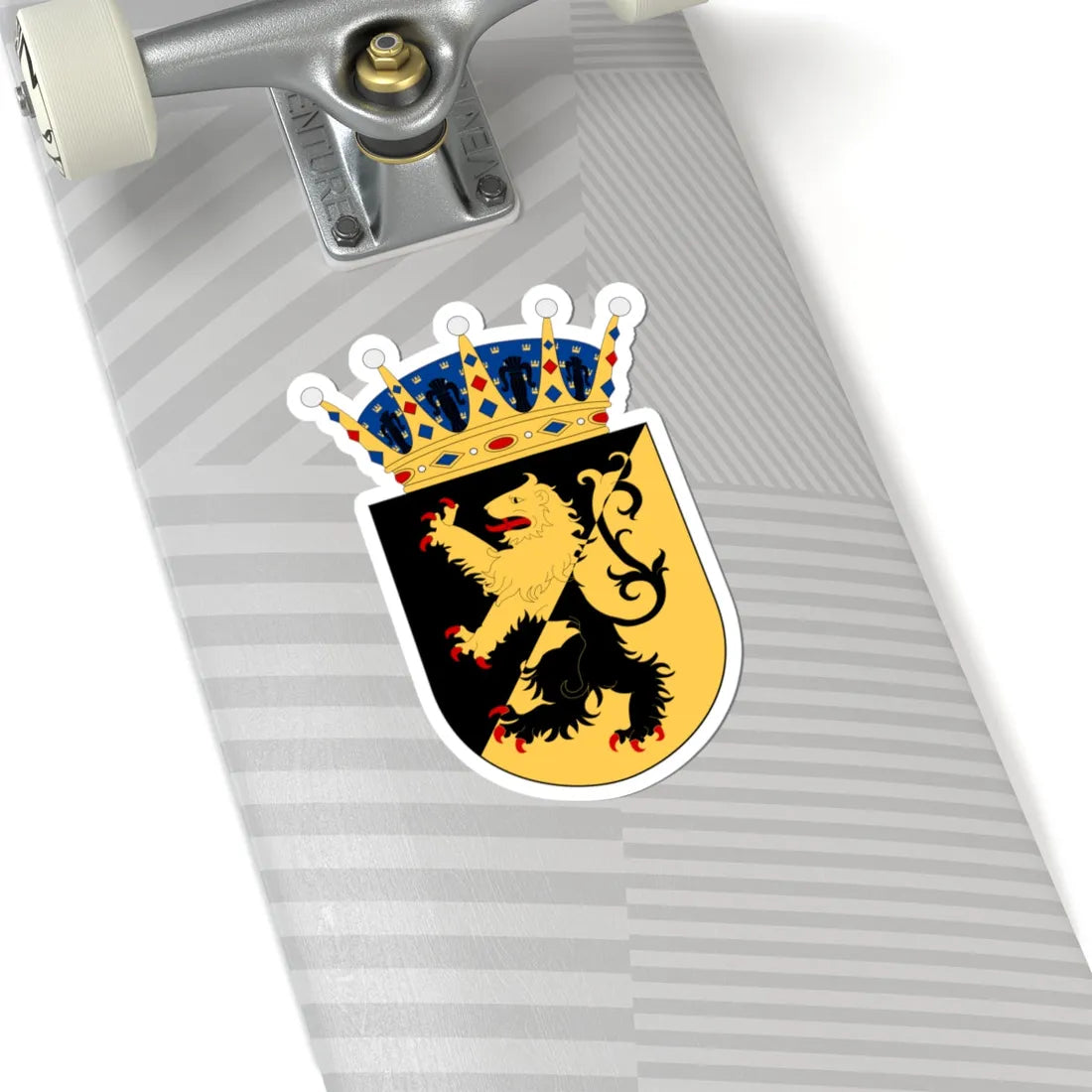 Skaraborgs flygflottilj vapen pre 1994 (Sweden) (Coat of Arms) STICKER Vinyl Kiss-Cut Decal - The Sticker Space