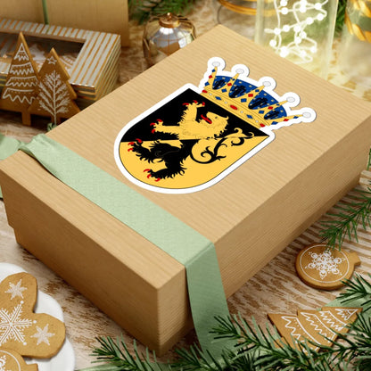 Skaraborgs flygflottilj vapen pre 1994 (Sweden) (Coat of Arms) STICKER Vinyl Kiss-Cut Decal - The Sticker Space