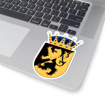 Skaraborgs flygflottilj vapen pre 1994 (Sweden) (Coat of Arms) STICKER Vinyl Kiss-Cut Decal - The Sticker Space