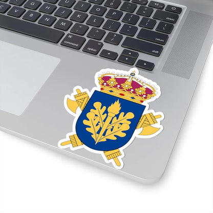 Säkerhetspolisen vapen (Sweden) (Coat of Arms) STICKER Vinyl Kiss-Cut Decal - The Sticker Space