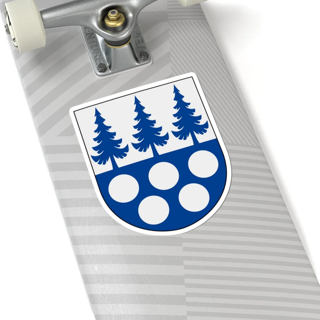 Skillingmark vapen (Sweden) (Coat of Arms) STICKER Vinyl Kiss-Cut Decal - The Sticker Space