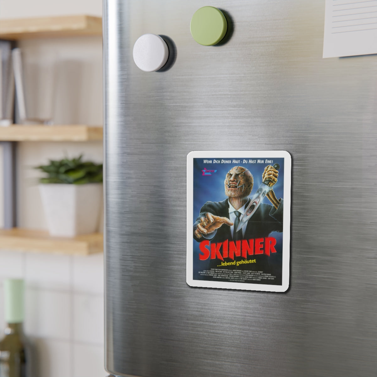 SKINNER (POPCORN) 1991 Movie Poster - Refrigerator Magnet-The Sticker Space