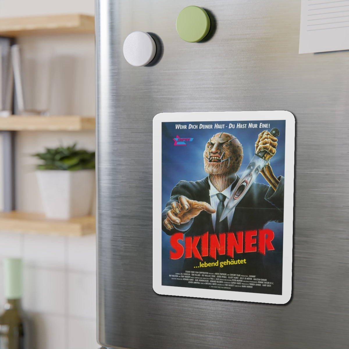 SKINNER (POPCORN) 1991 Movie Poster - Refrigerator Magnet-The Sticker Space