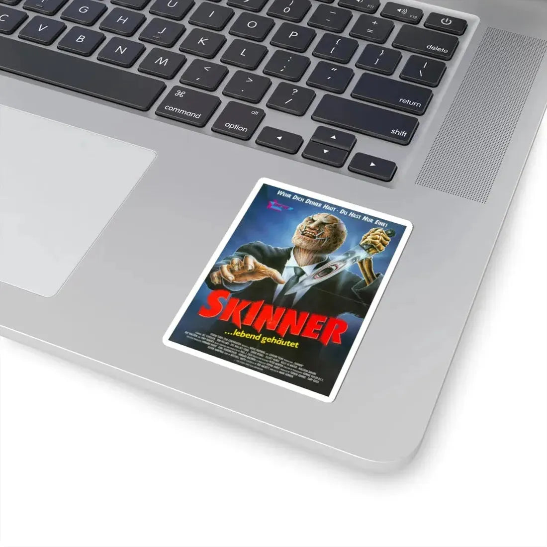 SKINNER (POPCORN) 1991 Movie Poster - STICKER Vinyl Kiss-Cut Decal - The Sticker Space