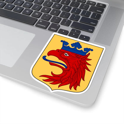 Skånes vapen (Sweden) (Coat of Arms) STICKER Vinyl Kiss-Cut Decal - The Sticker Space