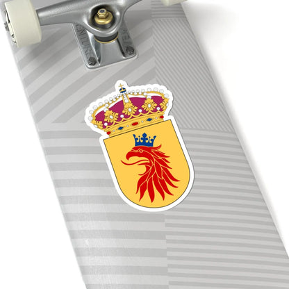 Skånska flygflottiljen vapen pre 1994 (Sweden) (Coat of Arms) STICKER Vinyl Kiss-Cut Decal - The Sticker Space