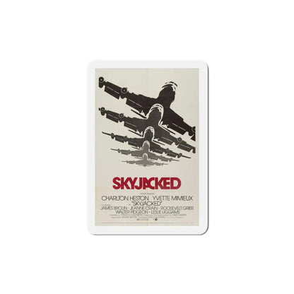 Skyjacked 1972 Movie Poster Refrigerator Magnet 5 Inch - The Sticker Space