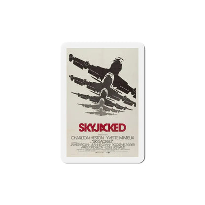 Skyjacked 1972 Movie Poster Refrigerator Magnet 6 Inch - The Sticker Space
