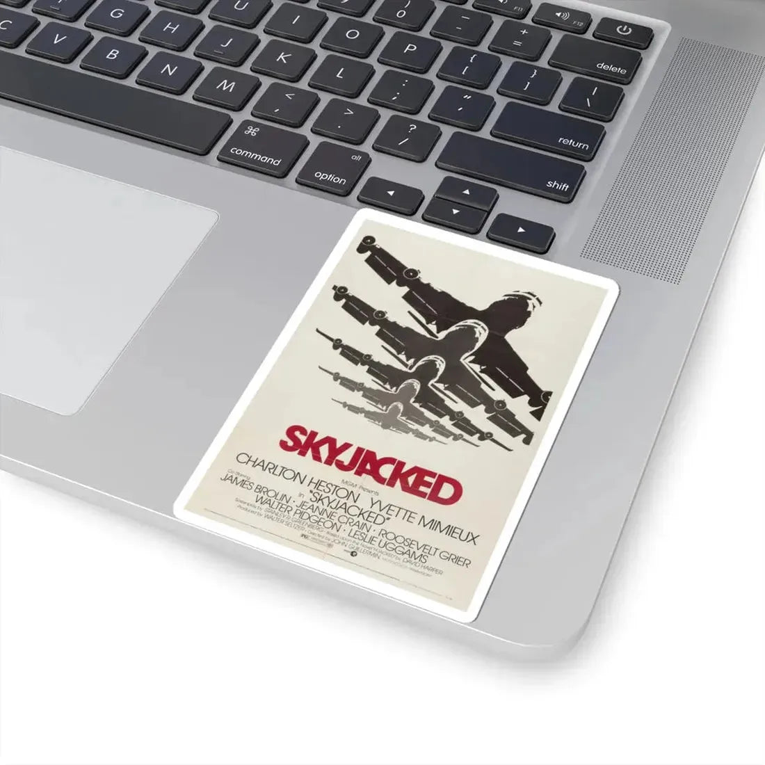 Skyjacked 1972 Movie Poster - STICKER Vinyl Kiss-Cut Decal - The Sticker Space