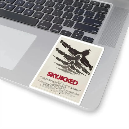 Skyjacked 1972 Movie Poster - STICKER Vinyl Kiss-Cut Decal - The Sticker Space