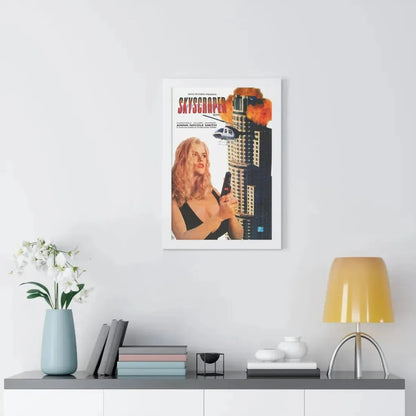 SKYSCRAPER 1996 - Framed Movie Poster - The Sticker Space