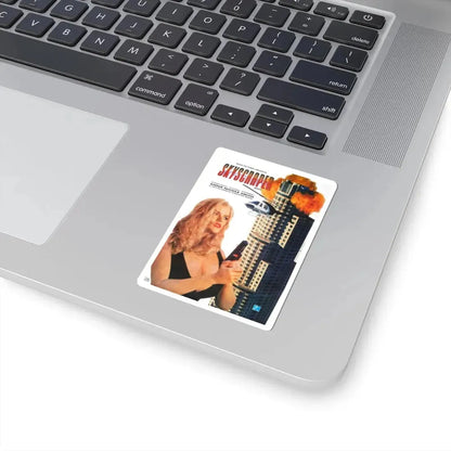 SKYSCRAPER 1996 Movie Poster - STICKER Vinyl Kiss-Cut Decal - The Sticker Space