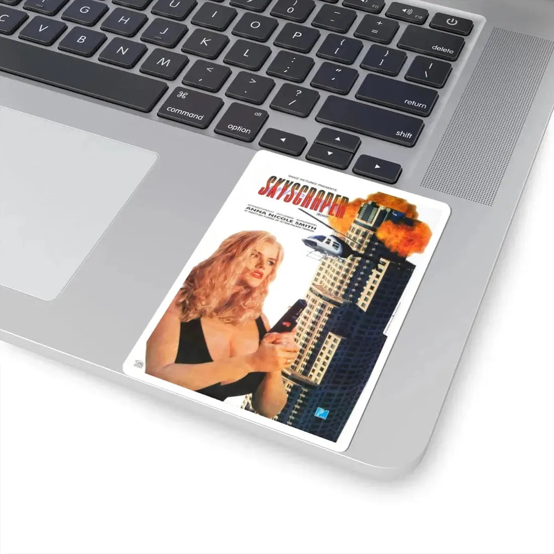 SKYSCRAPER 1996 Movie Poster - STICKER Vinyl Kiss-Cut Decal - The Sticker Space