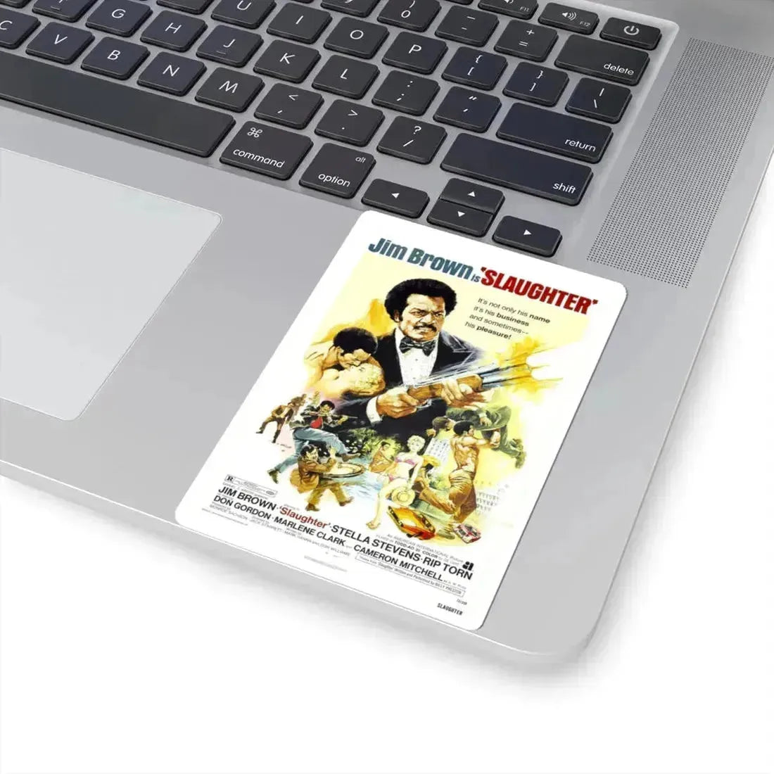 Slaughter 1972 Movie Poster - STICKER Vinyl Kiss-Cut Decal - The Sticker Space