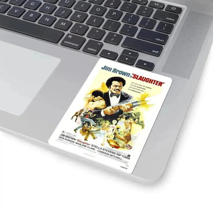 Slaughter 1972 Movie Poster - STICKER Vinyl Kiss-Cut Decal - The Sticker Space
