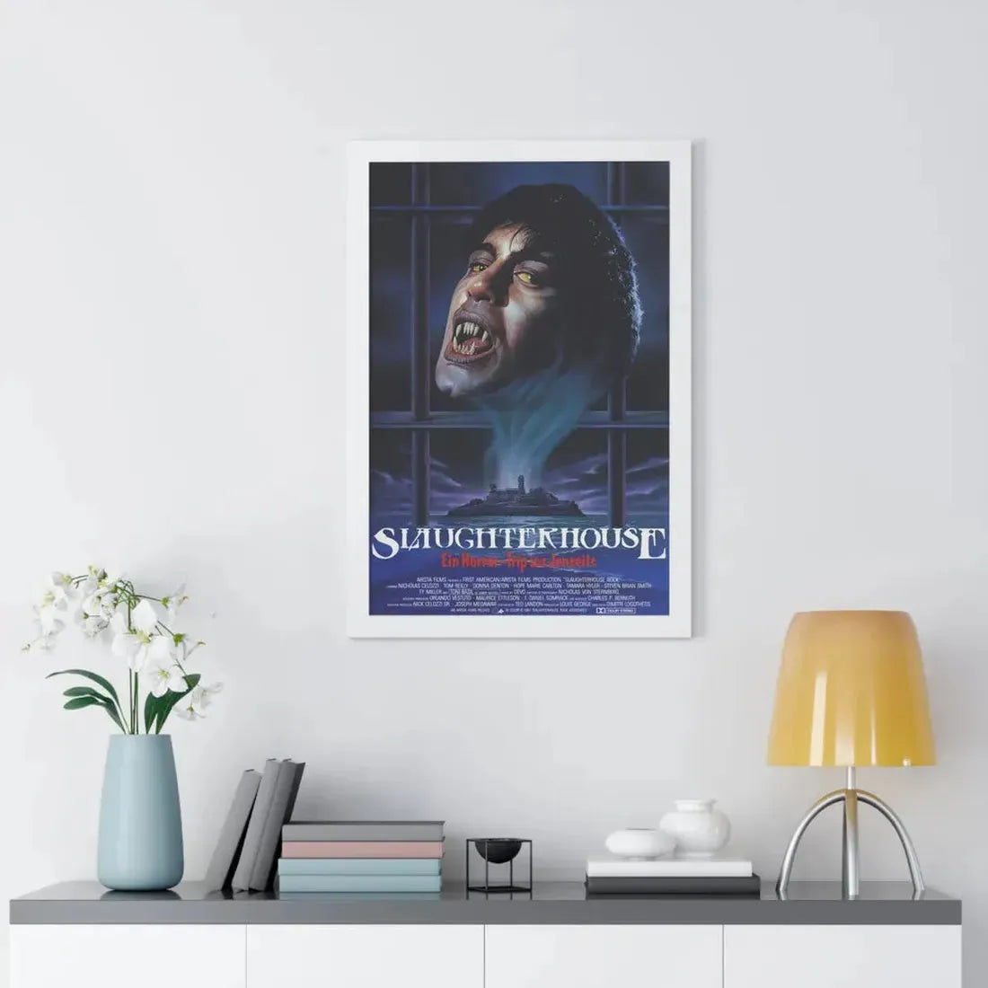 SLAUGHTERHOUSE ROCK 1988 - Framed Movie Poster - The Sticker Space