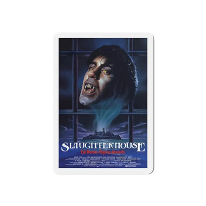 SLAUGHTERHOUSE ROCK 1988 Movie Poster - Refrigerator Magnet 4 Inch Die-Cut - The Sticker Space