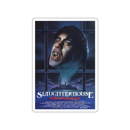 SLAUGHTERHOUSE ROCK 1988 Movie Poster STICKER Vinyl Die-Cut Decal 2 Inch - The Sticker Space